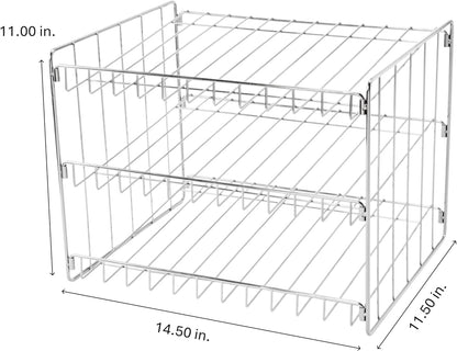36-can capacity with 36 lb total weight rating