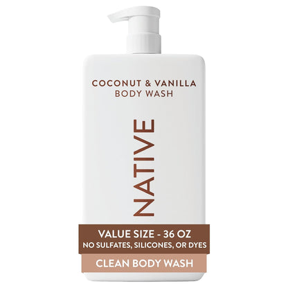 36 fl oz family-size bottle with one-handed pump dispenser