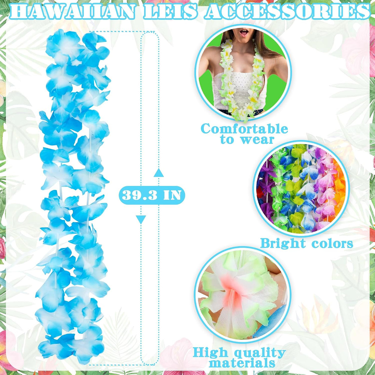 39.3-inch one-size-fits-all length suitable for most wearers