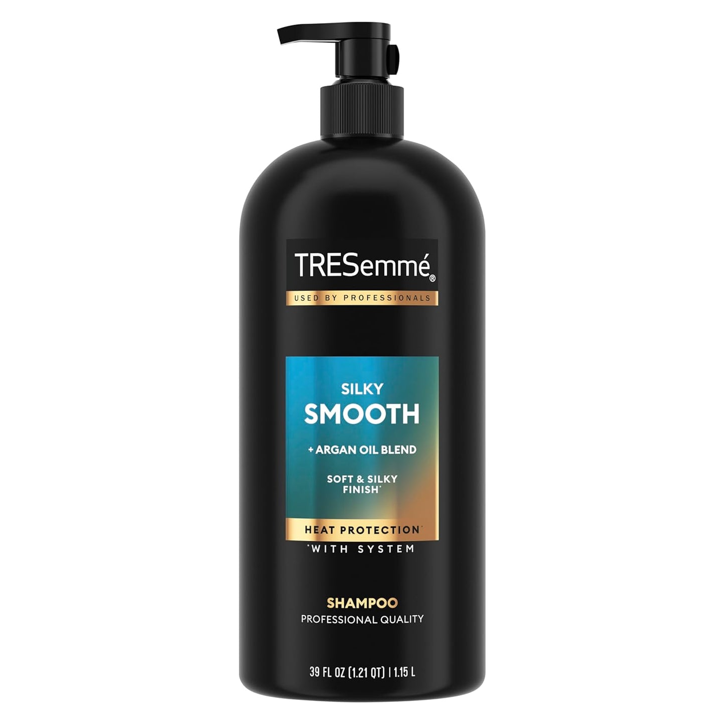 39 oz value-size bottle with integrated pump dispenser