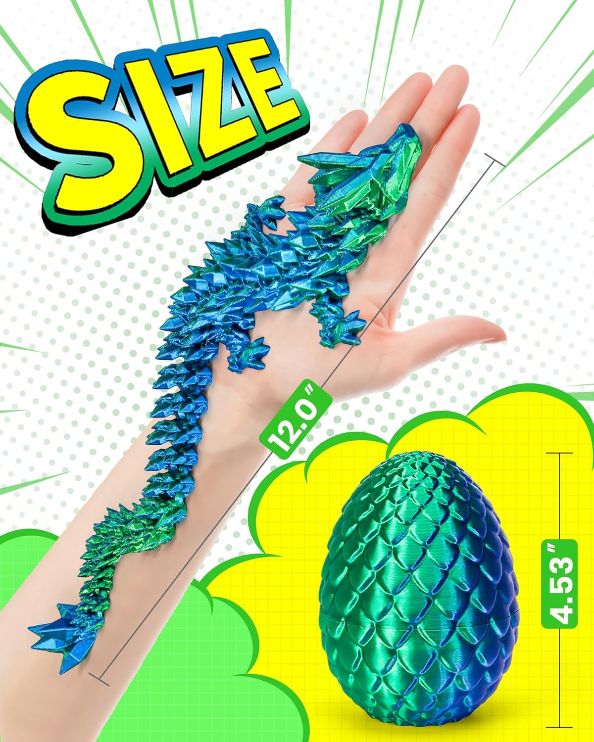 3d-printed body made from non-toxic, tic-certified eco-friendly pla