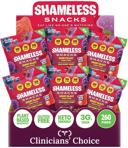 3g net carbs and 70 calories per bag for keto and low-calorie diets