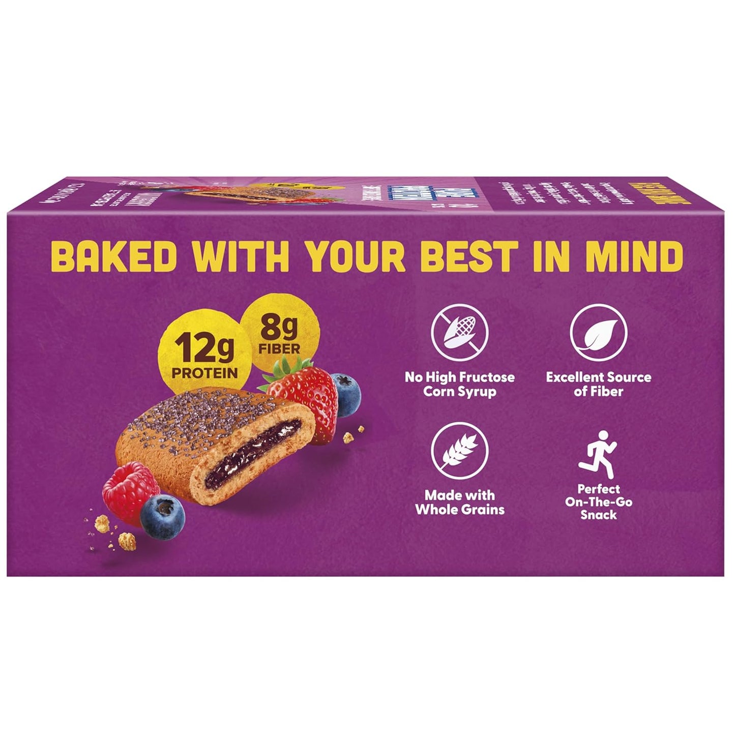 3g total sugars and 0g trans fat, no high-fructose corn syrup