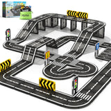 [BRAND] Non-Toxic Magnetic Tile Road Set – Child-Safe ABS Construction with Smooth Edges for Worry-Free Play