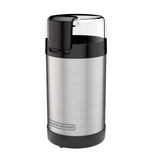 BLACK+DECKER One-Touch Coffee & Spice Grinder – Stainless Steel Minimalist Countertop Appliance for Intentional Kitchens