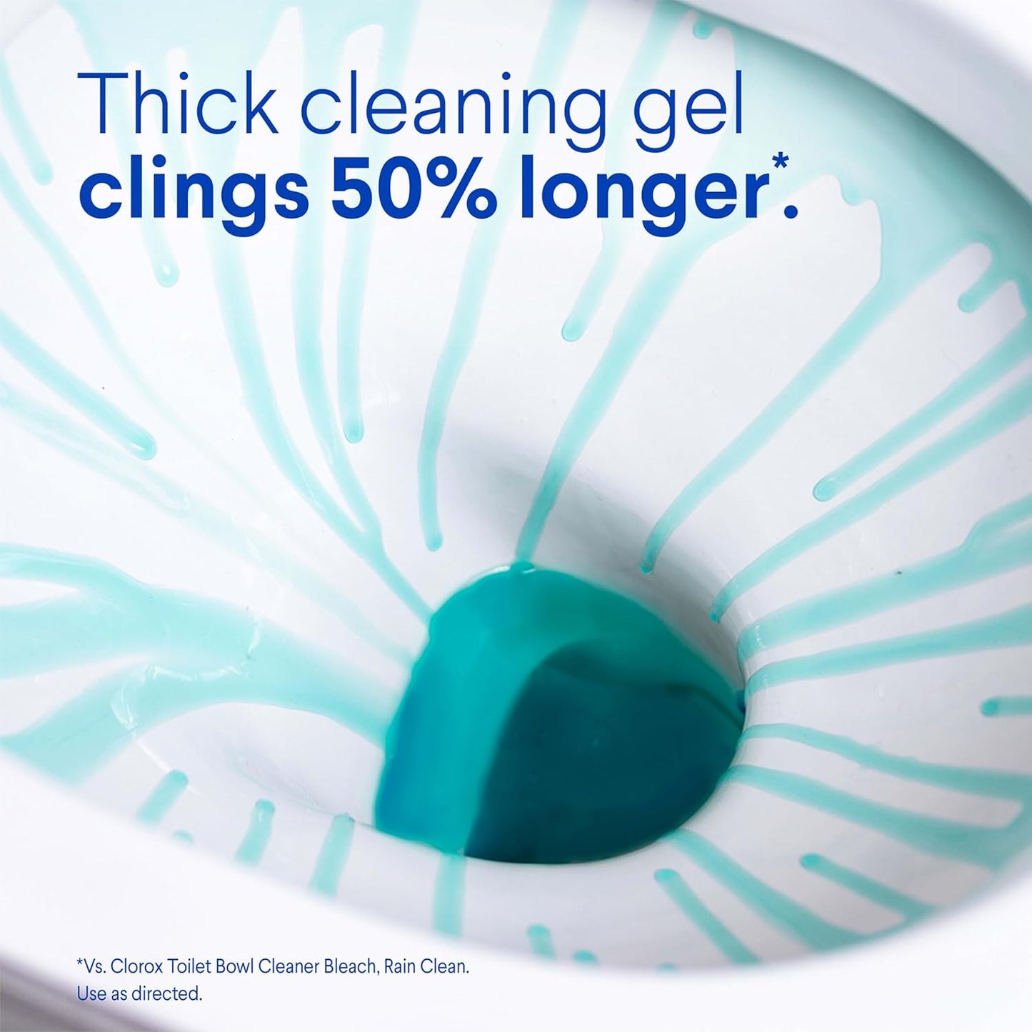 3x cleaning action: destroys stains, deodorizes, and clings 50% longer than prior formula