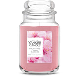 Yankee Candle 22oz Lemon Lavender Scented Jar, Long-Burning Aromatherapy Candle for Daily Relaxation Rituals at Home