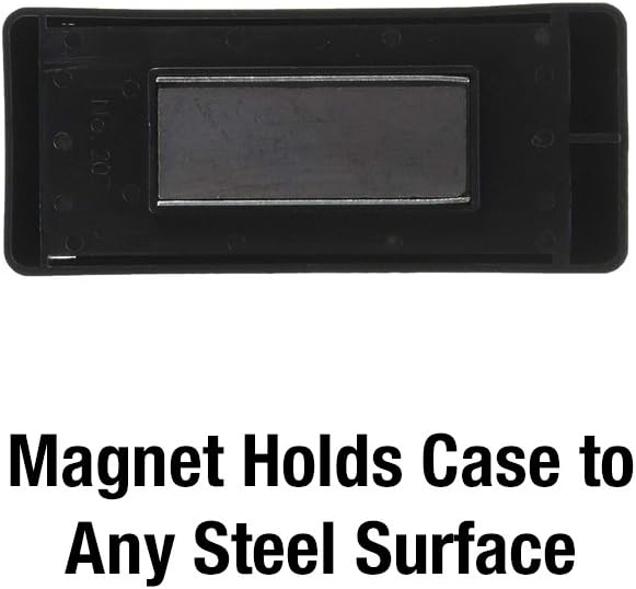 4.2 cubic inch interior volume (3-3/4" x 3/4" x 1-1/2") fits 1-2 keys with fobs
