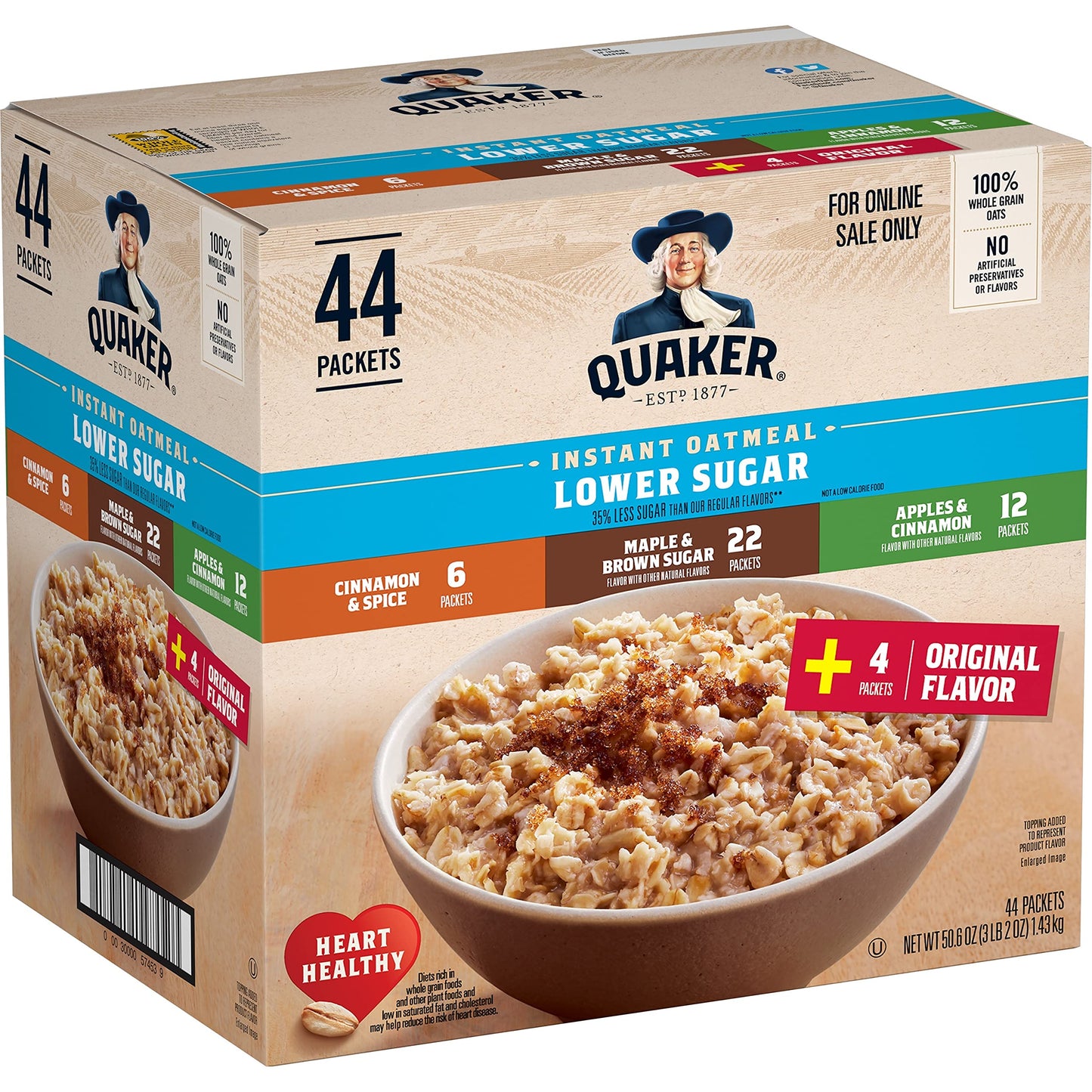 4 Flavor Variety Pack - 35% Less Sugar