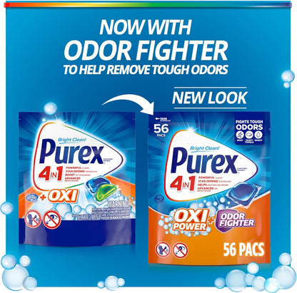 4-in-1 cleaning power: brightens, whitens, removes stains, and neutralizes odors