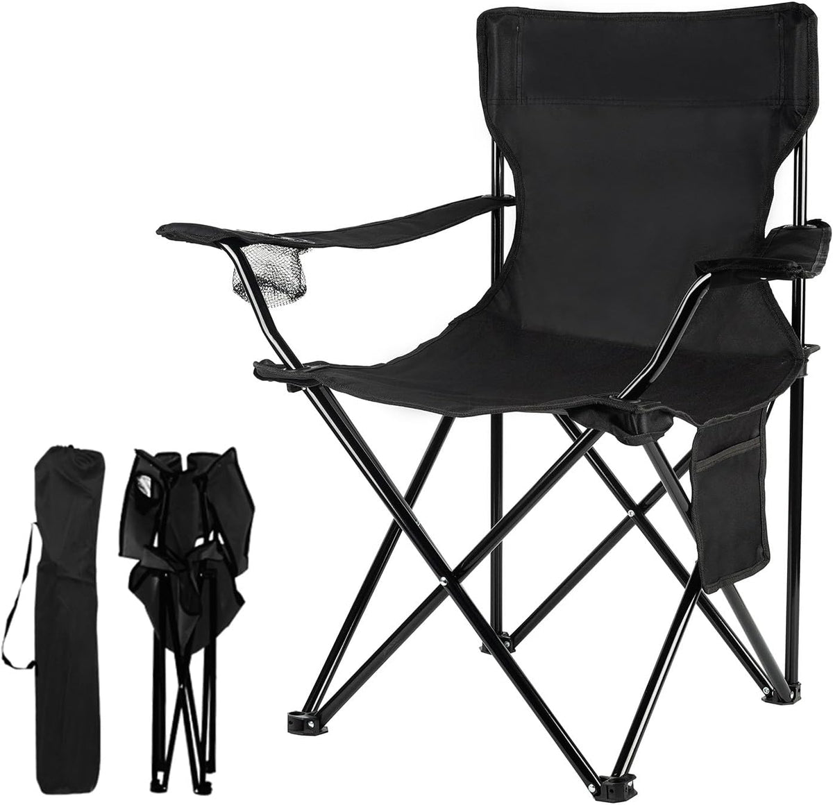 4-lb lightweight foldable frame with included carrying bag