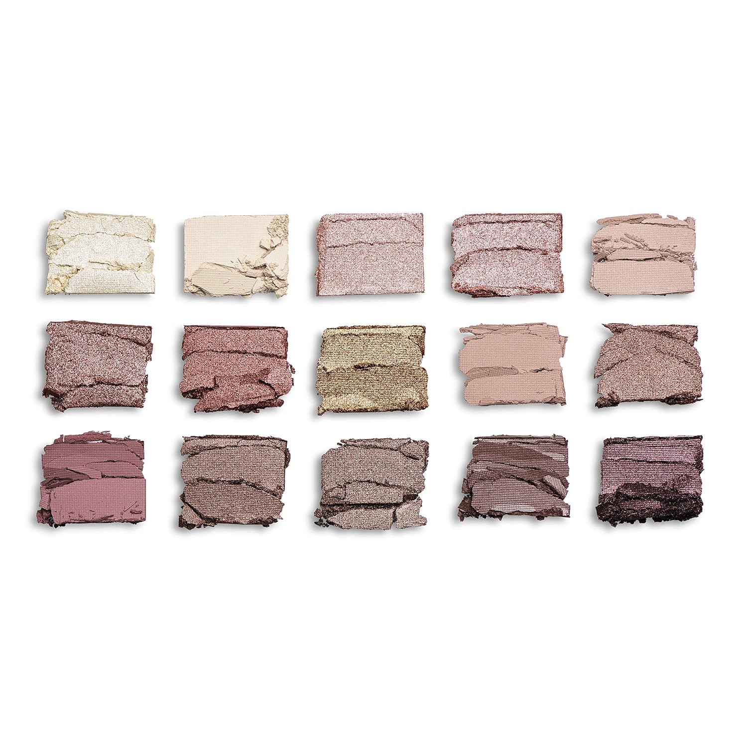 4 matte brown and beige transition shades for added depth and intensity