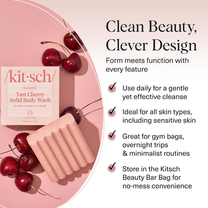 4 oz solid bar format with hydrating, moisture-boosting formula for all skin types