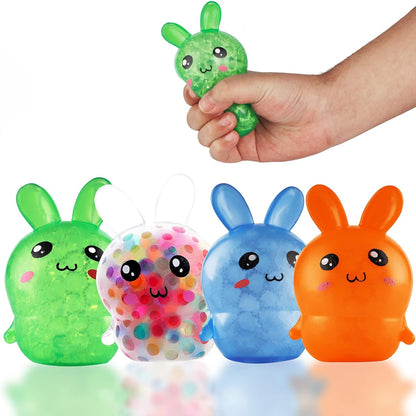 4-pack set in white, blue, orange, and green color variety