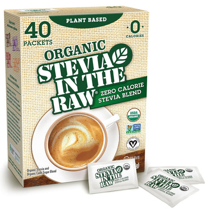 40 individually wrapped single-serve packets for grab-and-go convenience
