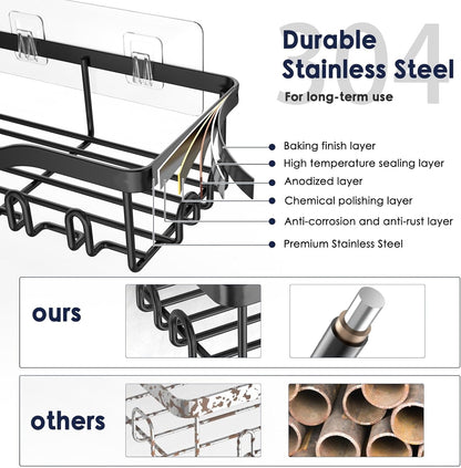 40 lb maximum load capacity per caddy, tested by professional institutions