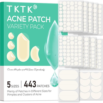 443-count hydrocolloid patch bulk pack (with 60- and 609-count size variants)