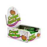 Tootsie Roll Caramel Apple Lollipops – Long-Lasting Office Break Room Candy Share, 48 Individually Wrapped Pops