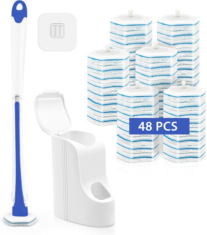 48-pack disposable sponge wand refills equivalent to 12 gel cleaner applications