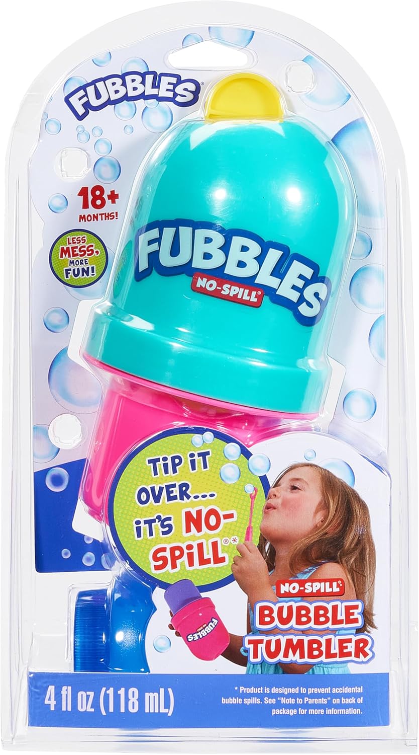 4oz of non-toxic bubble solution included