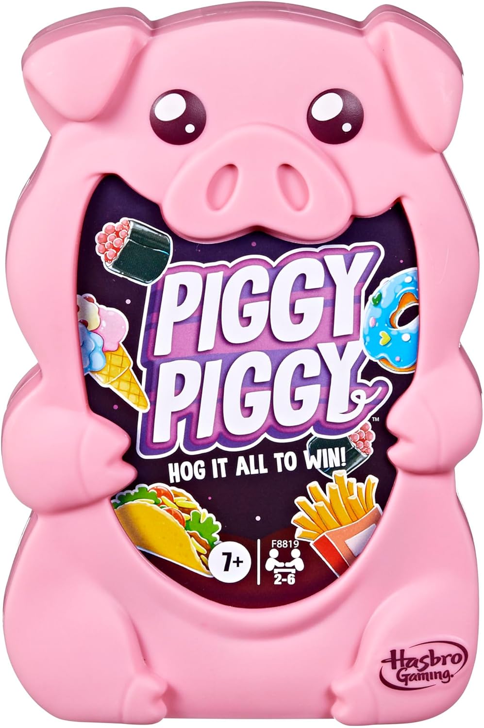 5 adorable pig figures that are collected and stolen during play