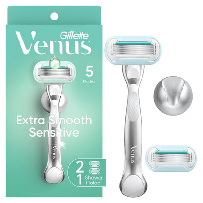 5-blade cartridge for an ultra-close single-stroke shave