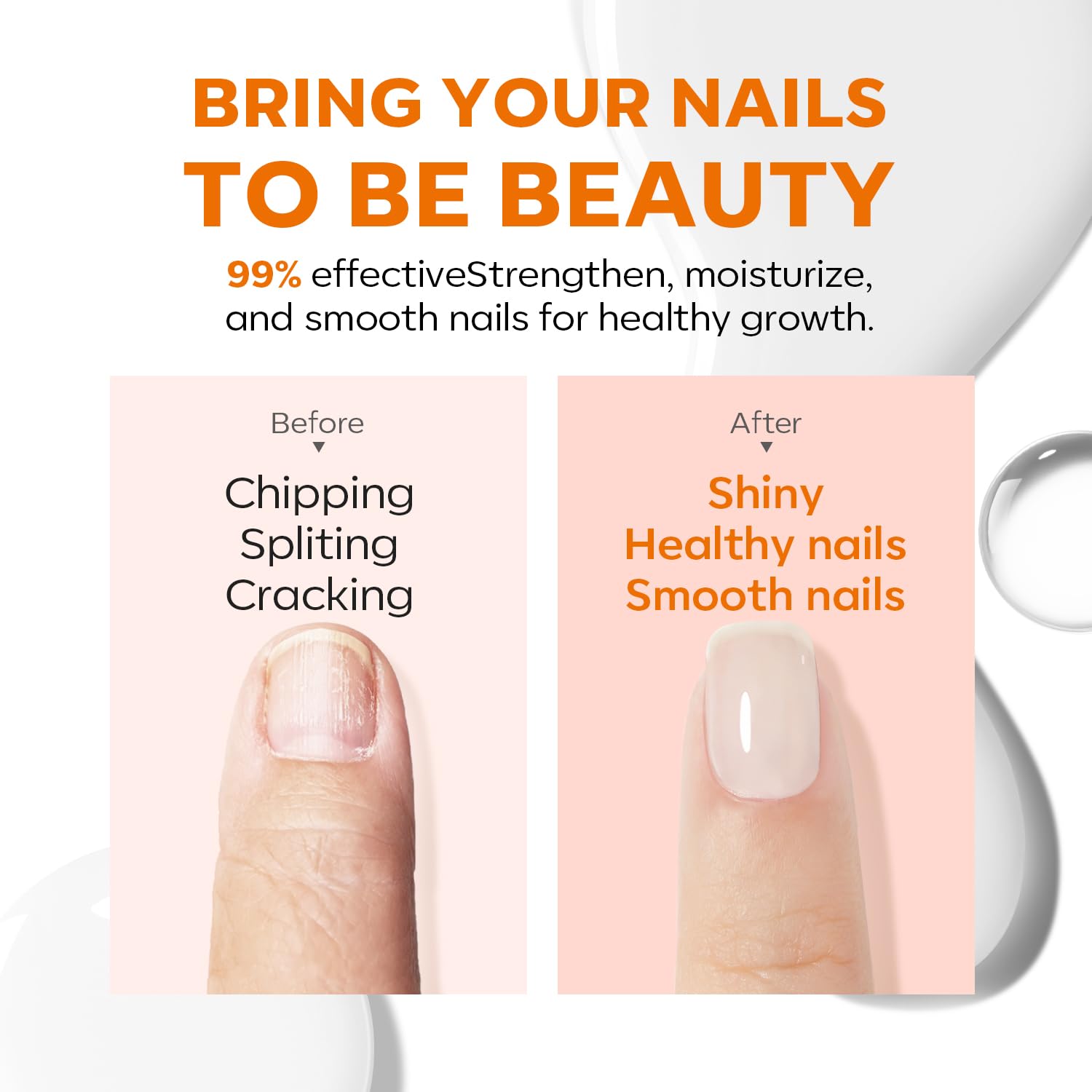 5-free formulation: free of phthalates, acetone, formaldehyde, fragrance, and toxins