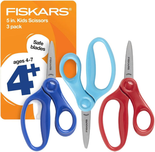 5-inch pointed-tip stainless steel blades designed for detail cutting in classroom materials