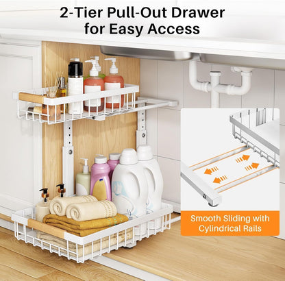 5-level adjustable height (13.6" to 16.9")