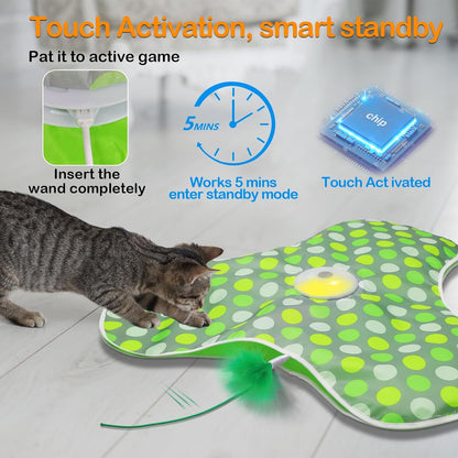 5-minute auto shutoff with touch-to-reactivate sleep mode