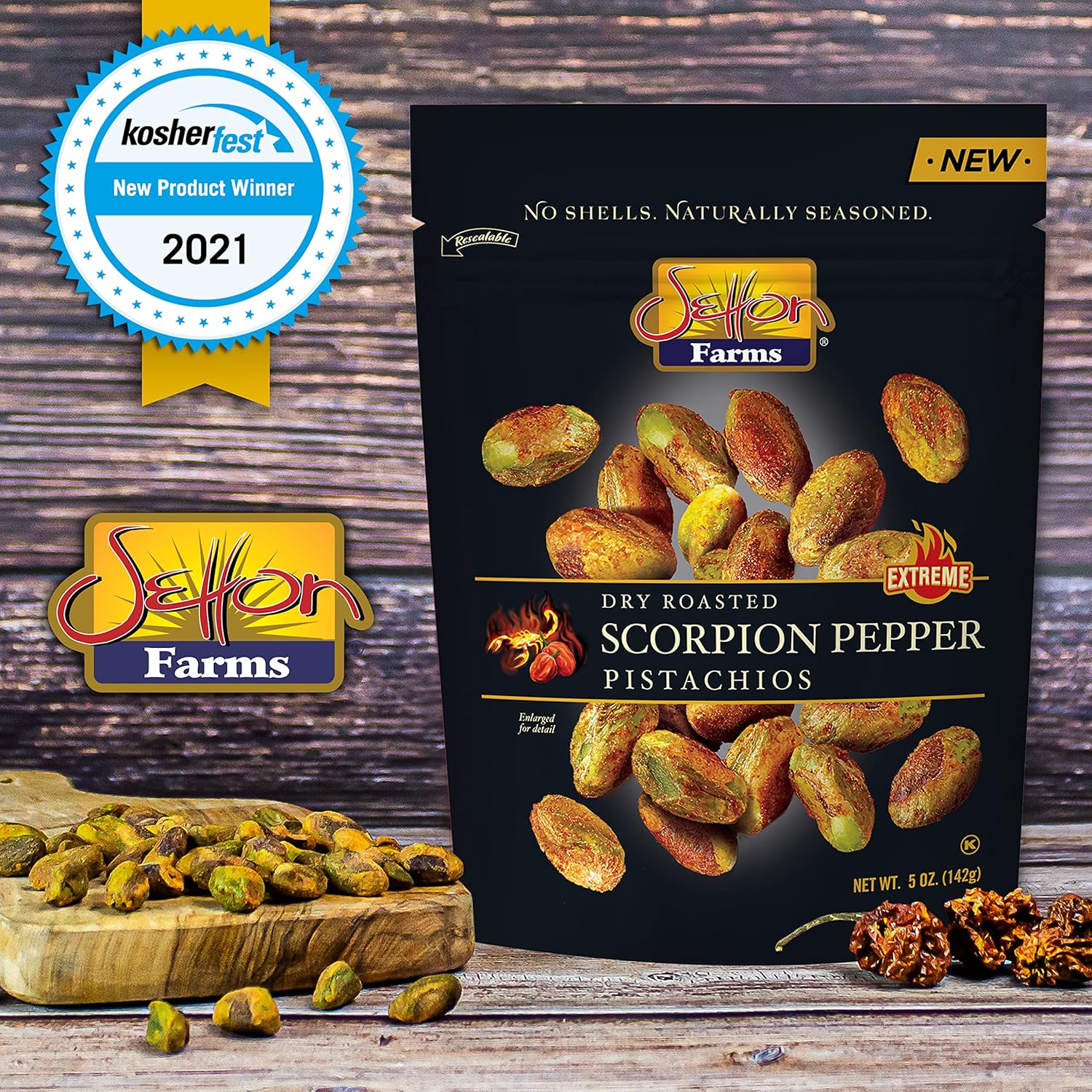 5 oz resealable pouch for long-lasting freshness