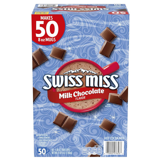 50 individually portioned 1.38 oz packets per box