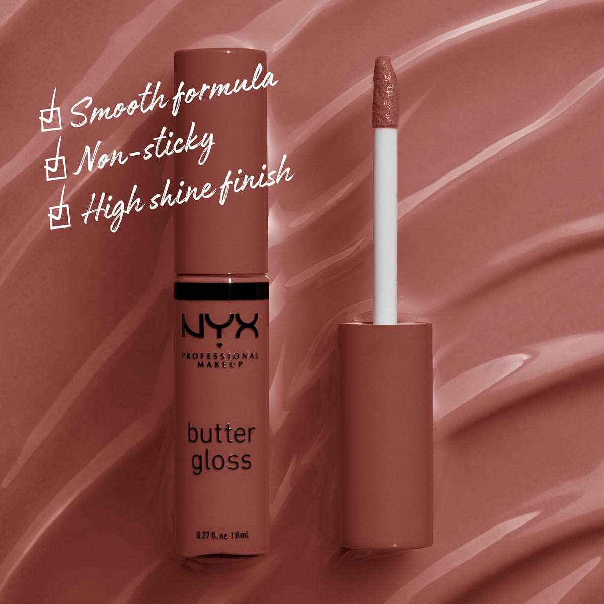50+ shade range including nude, berry, red, and shimmer finish variants