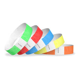 WristCo Tyvek Wristbands for Outdoor Events – Tear-Resistant Bracelets for Stadiums