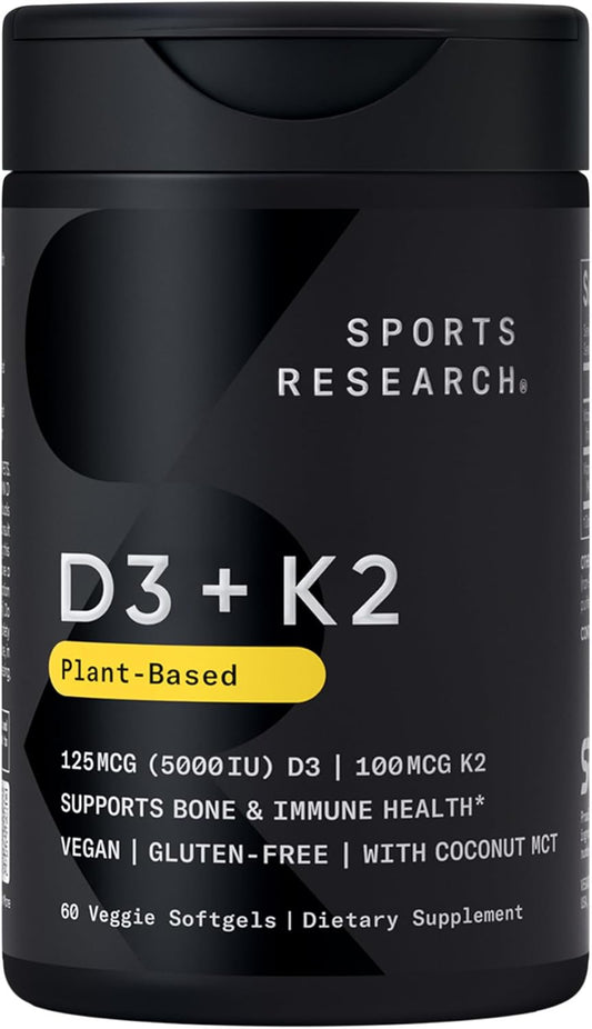 5000 iu vegan cholecalciferol (d3) sourced from lichen per softgel
