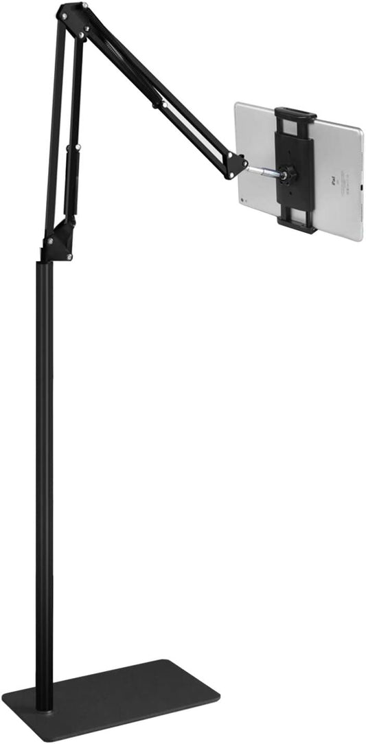 5lb weighted metal base for anti-tip stability