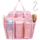 Pink with Zipper - L (Zippered Dorm Caddy)