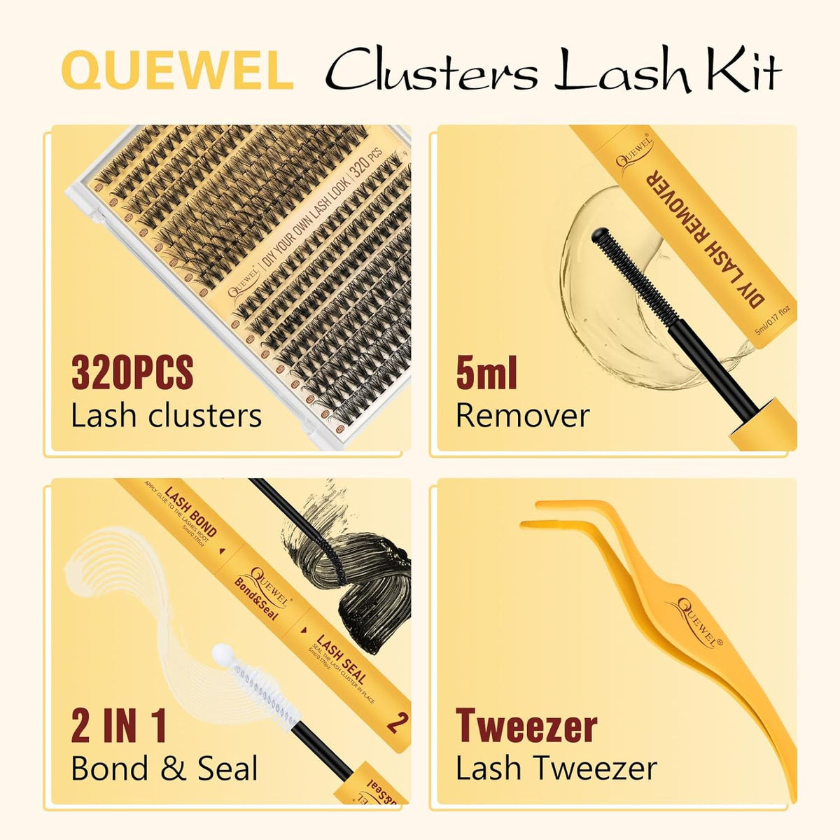 5ml lash glue remover for clean, residue-free removal