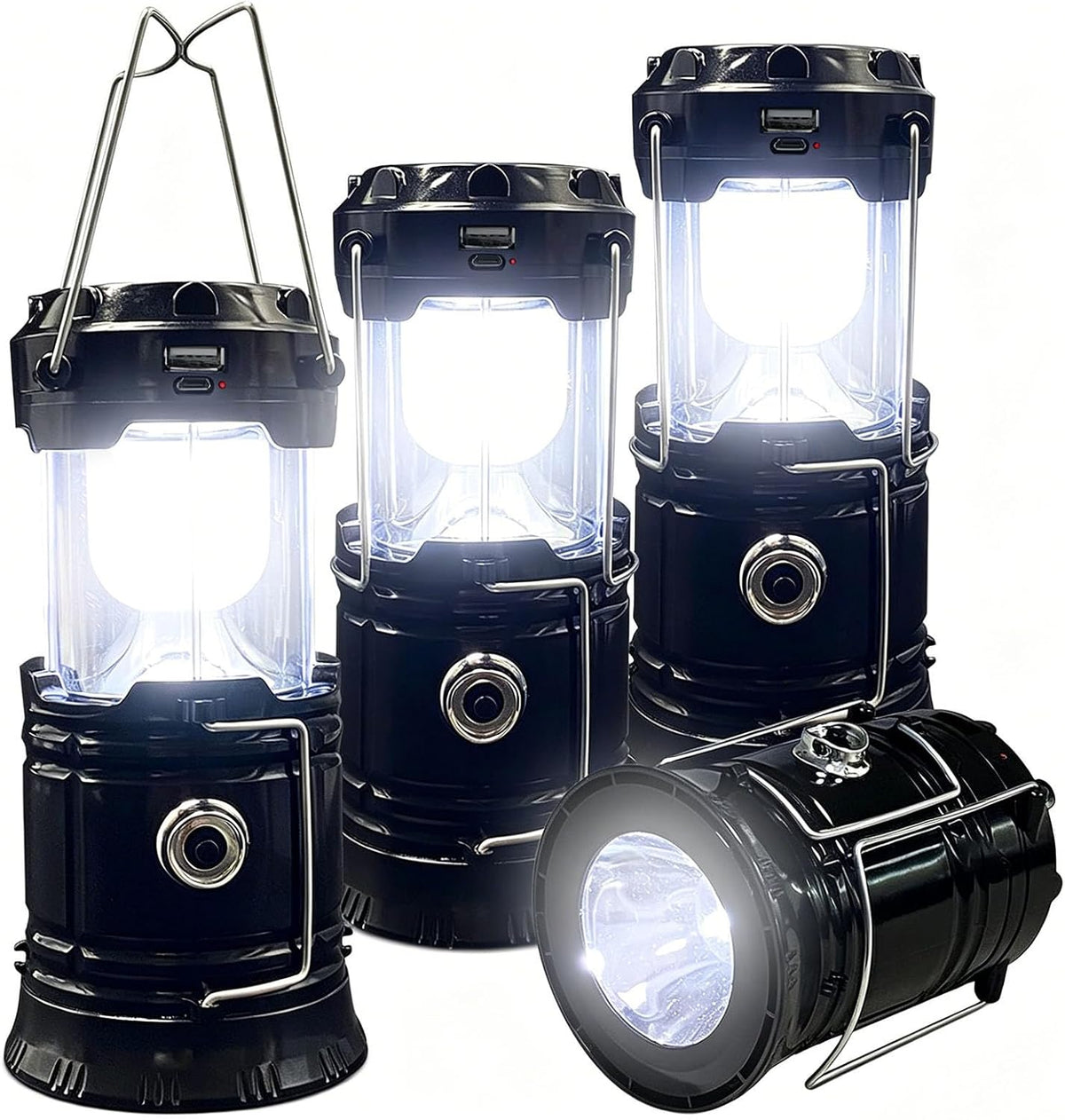 6+1 high-intensity led chips delivering 360° beam angle at 6000k color temperature