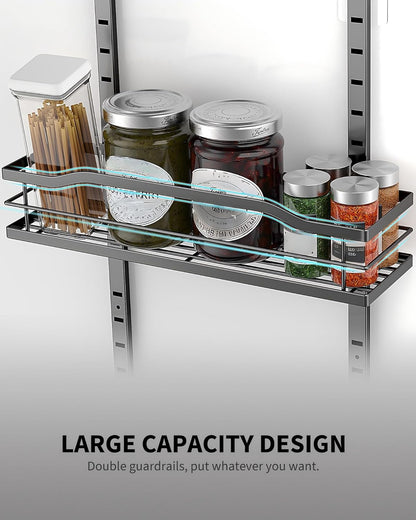 6.2 ft (74.8") overall height with 16.5" width fits standard interior doors