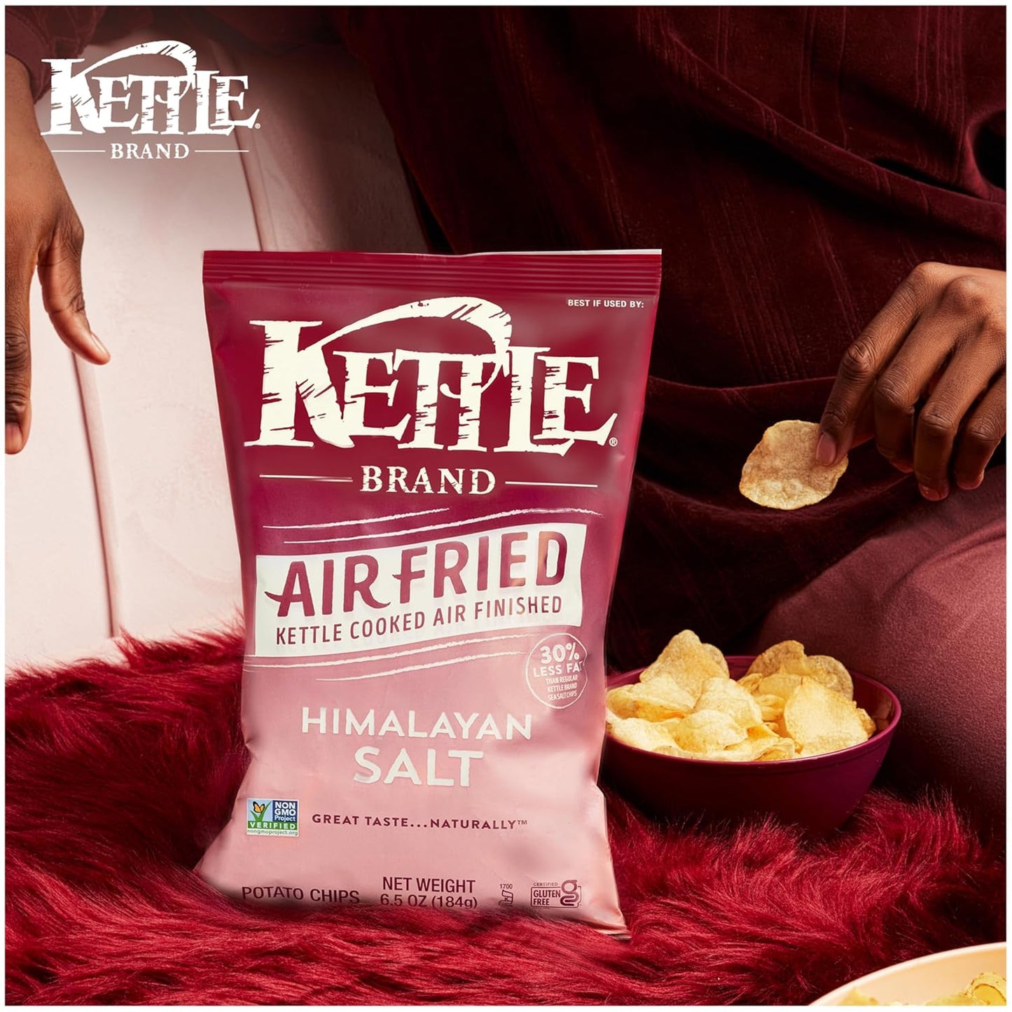 6.5 oz shareable bag size available in single or 2-pack