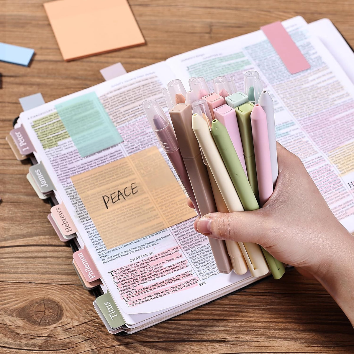 6 magnetic bookmarks for tracking reading progress