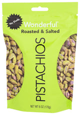 Wonderful Pistachios Roasted & Salted Shelled — Grab-and-Go Snack for Focused Remote Work Sessions