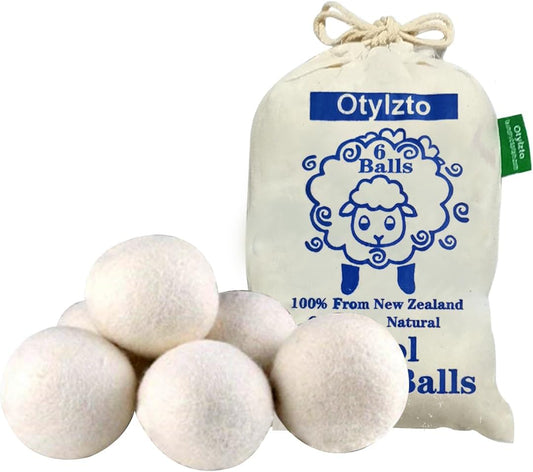 6-pack xl-size 100% organic new zealand wool construction