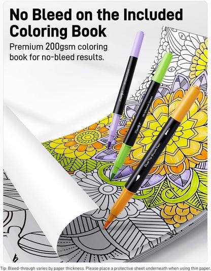 6 replaceable nibs included for long-term use