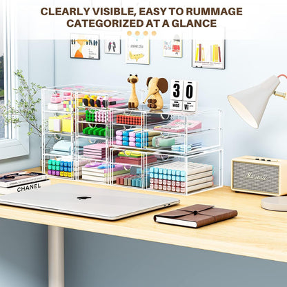6 size variants ranging from 4 to 30 drawers for flexible storage scaling