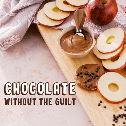 60 calories per serving with 87% less fat than traditional peanut butter