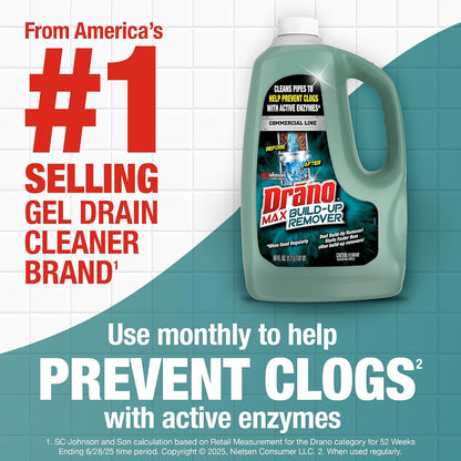 60 oz bottle available in pack of 1 or bulk pack of 6 for long-term maintenance