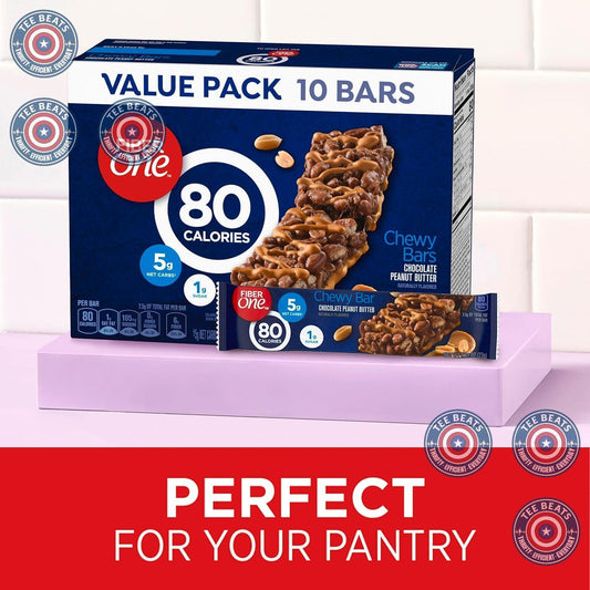 6g of fiber per bar (23% daily value) for digestive support