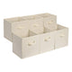 Beige - 13"x13"x13"